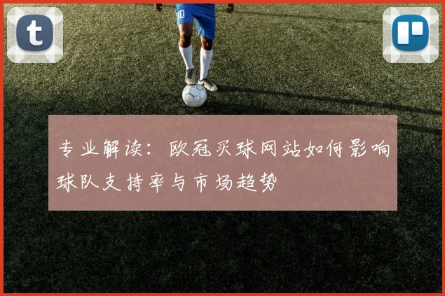 专业解读：欧冠买球网站如何影响球队支持率与市场趋势